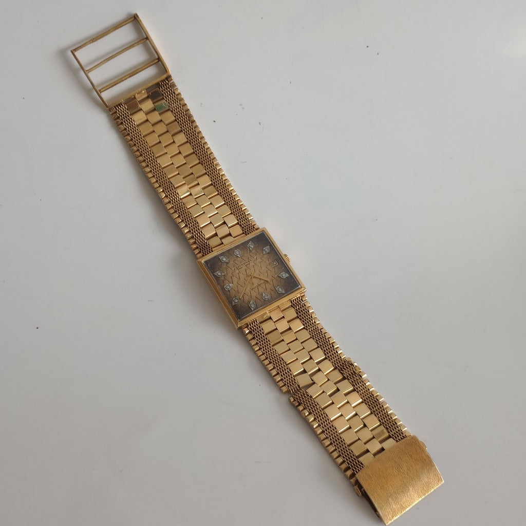 RELOJ CAJA Y PULSO ORO ORO 18 K 87.8 GRMS (SEMINUEVO)