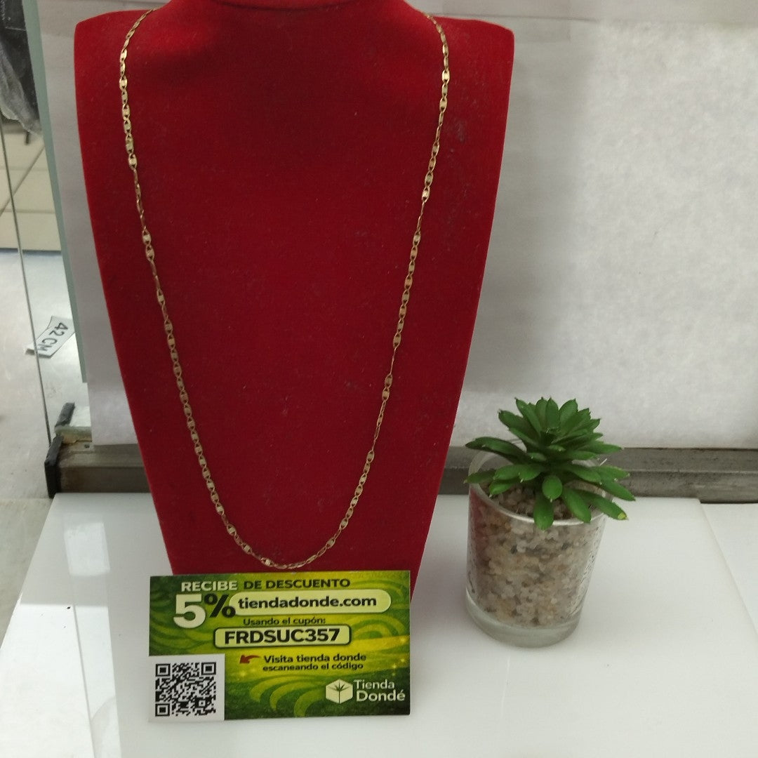 CADENA ORO 10 K 2,70 GRMS (SEMINUEVO)