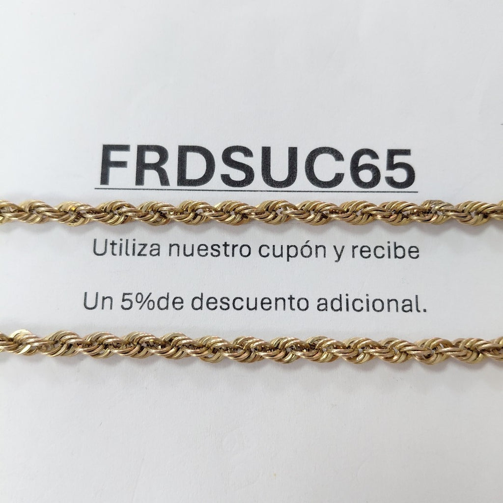 CADENA ORO 10 K 7,00 GRMS (SEMINUEVO)