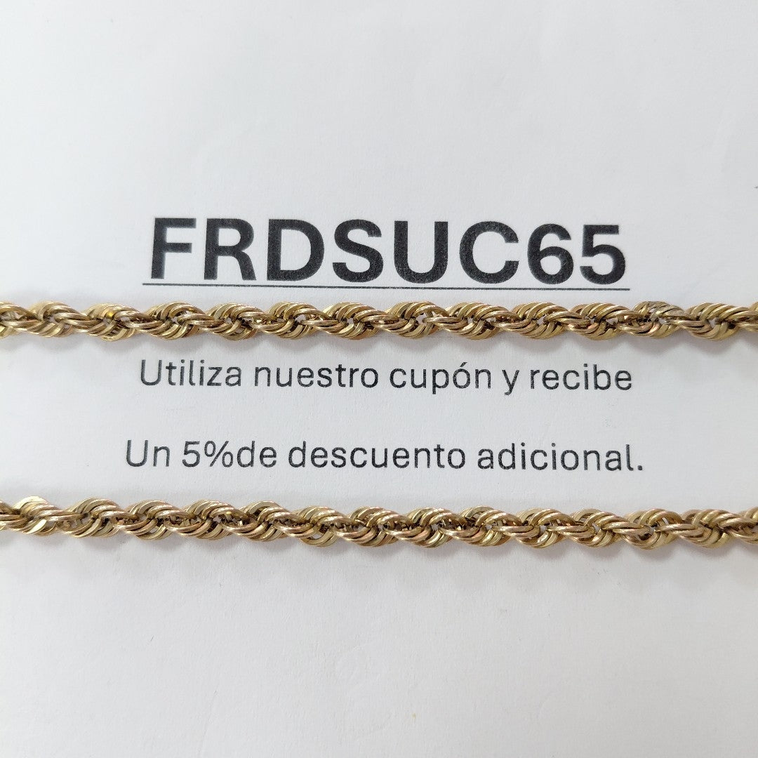 CADENA ORO 10 K 7,00 GRMS (SEMINUEVO)