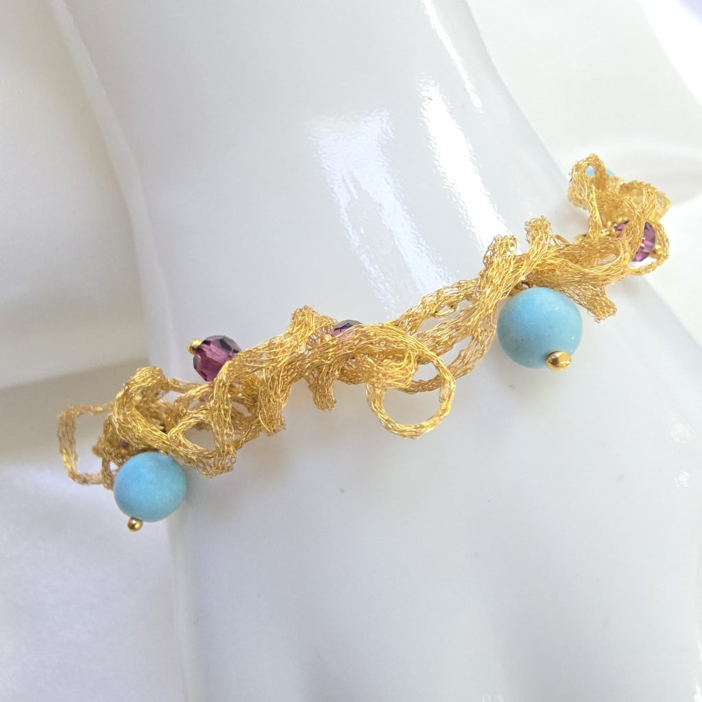 PULSERA, PULSERA RIGIDA ORO 14 K 6.5 GRMS (SEMINUEVO)