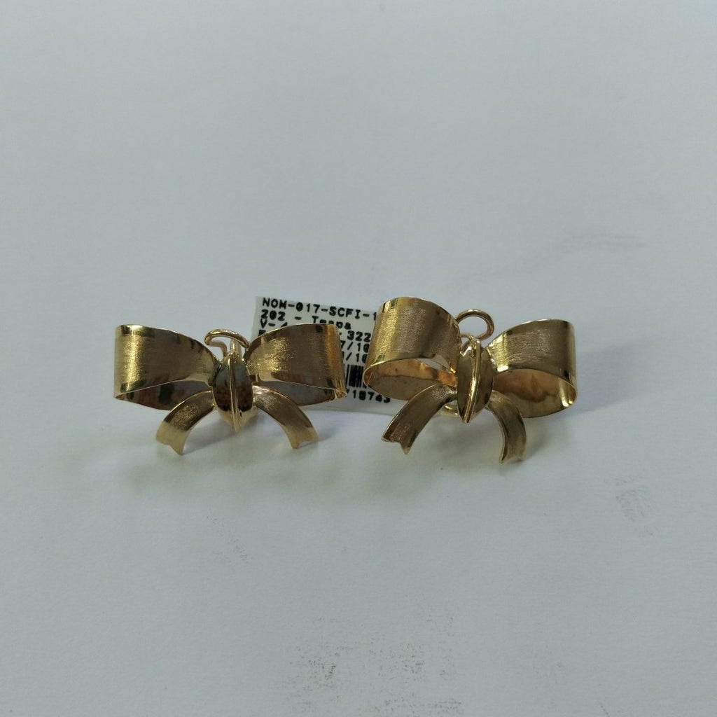 ARETES PAR ORO 10 K 8,40 GRMS (SEMINUEVO)