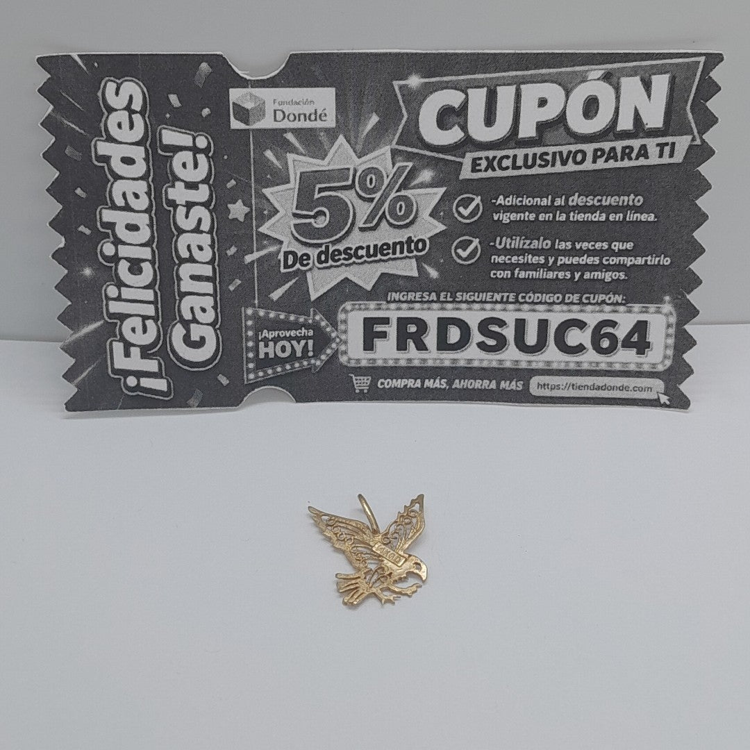 DIJE ORO 14 K 1.1 GRMS (SEMINUEVO)