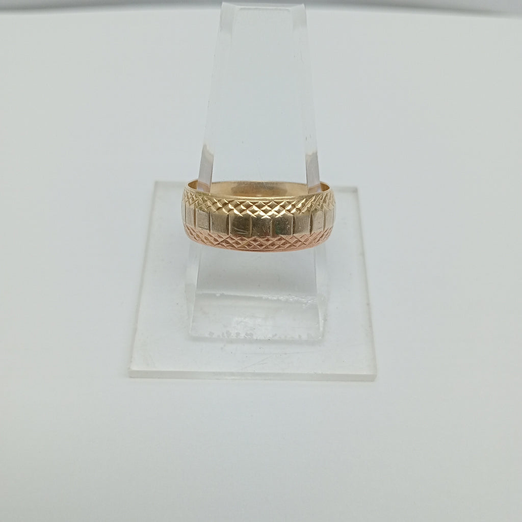 ARGOLLA ORO COMBINADO 14 K 2,50 GRMS (SEMINUEVO)