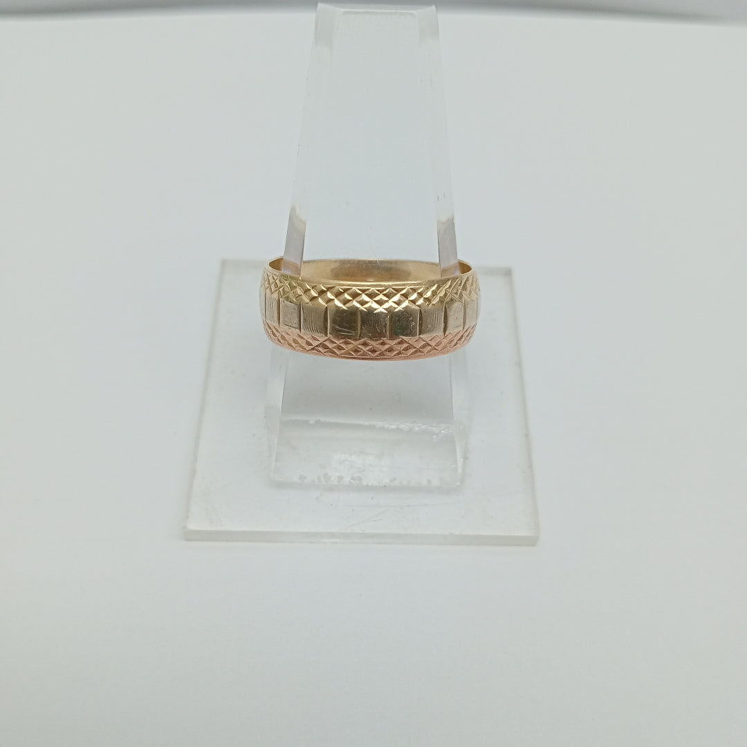ARGOLLA ORO COMBINADO 14 K 2,50 GRMS (SEMINUEVO)