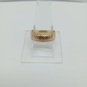 ARGOLLA ORO COMBINADO 14 K 2,50 GRMS (SEMINUEVO)