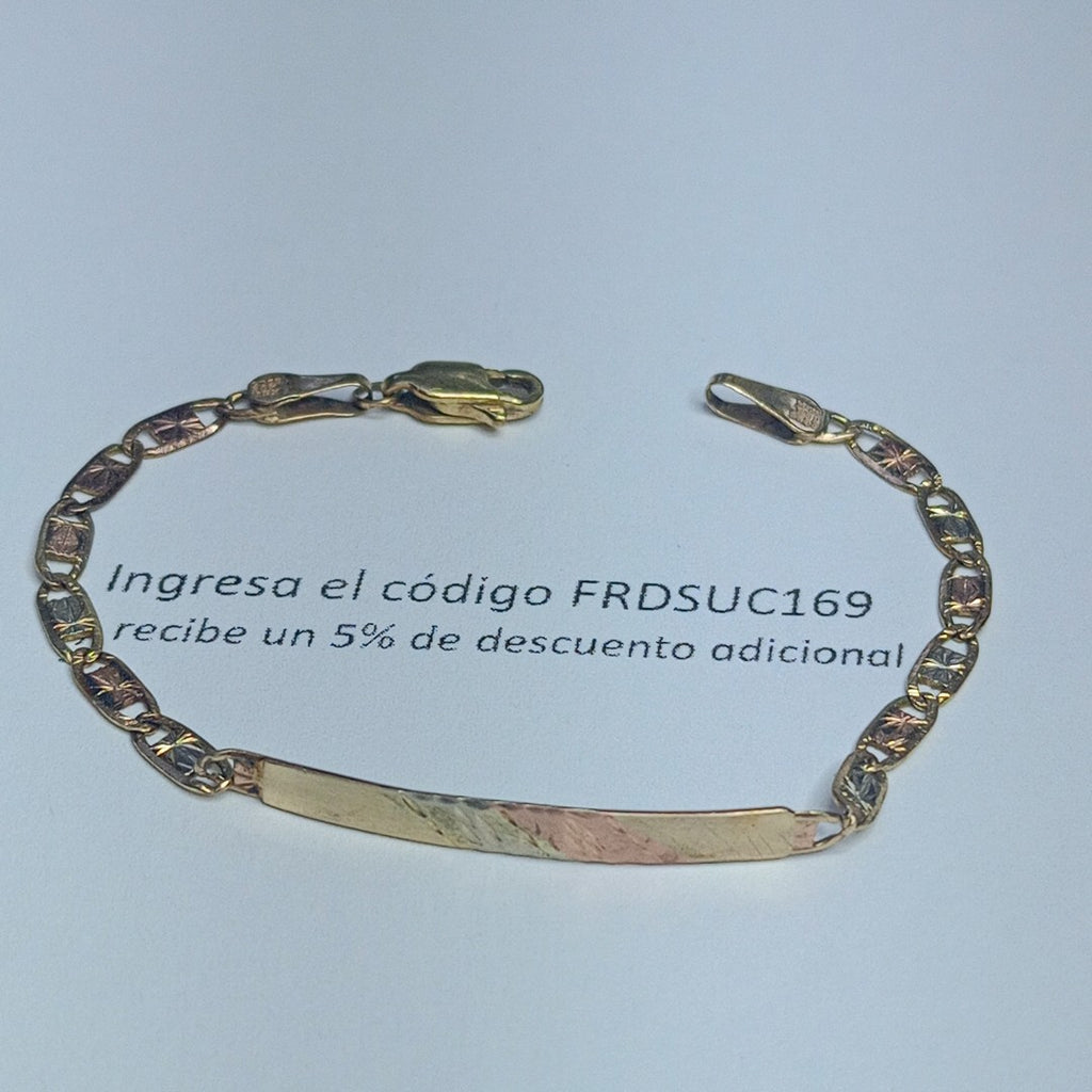 ESCLAVA ORO 10 K 2,60 GRMS (SEMINUEVO)