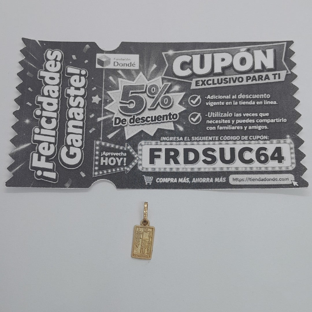 DIJE ORO 14 K 0,70 GRMS (SEMINUEVO)