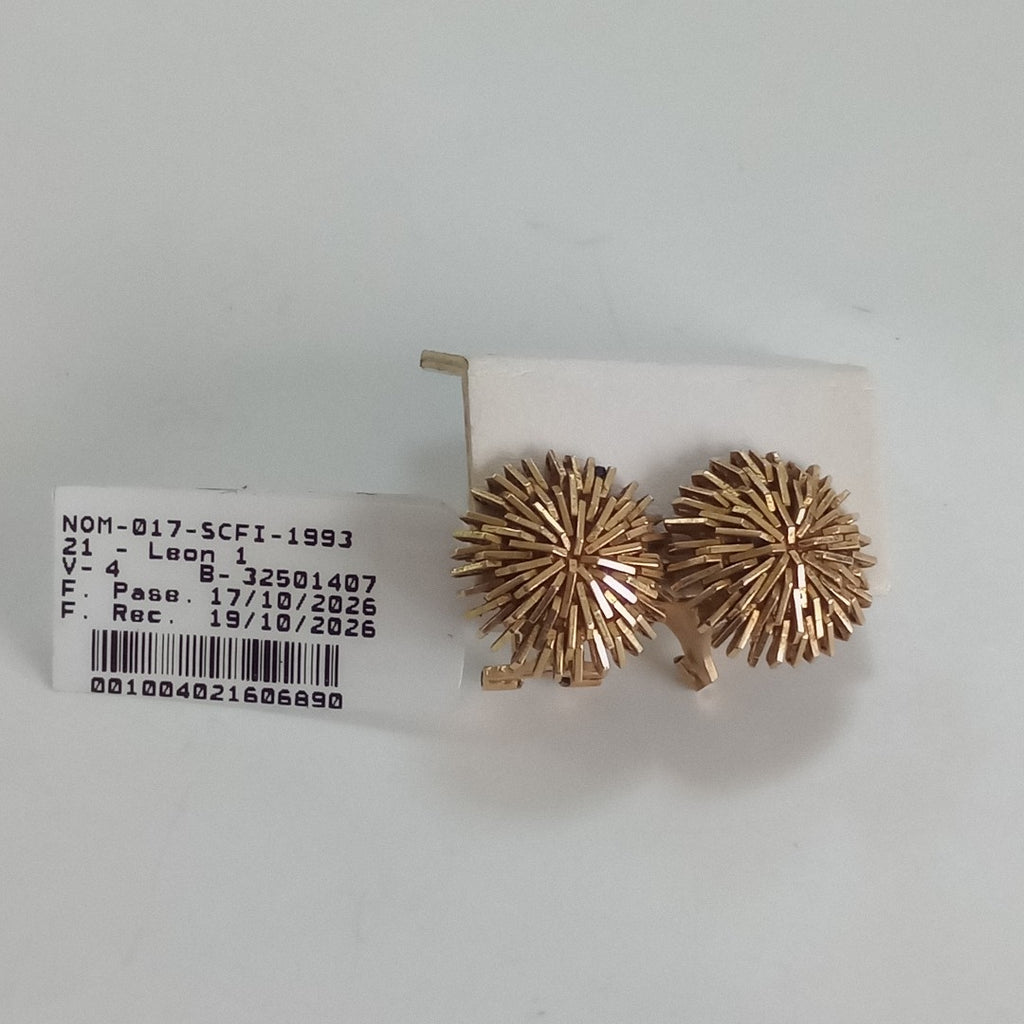 ARETES PAR ORO 18 K 8 GRMS (SEMINUEVO)
