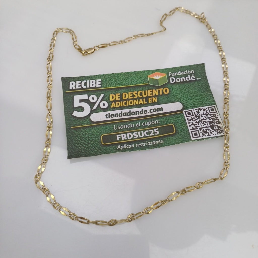 CADENA ORO 14 K 6.7 GRMS (SEMINUEVO)
