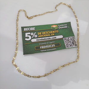 CADENA ORO 14 K 6.7 GRMS (SEMINUEVO)