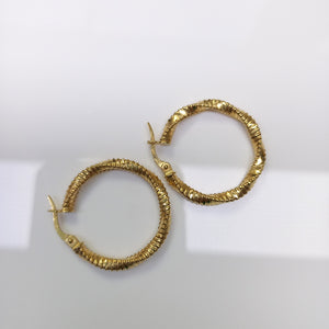ARRACADAS PAR ORO 14 K 2.2 GRMS (SEMINUEVO)