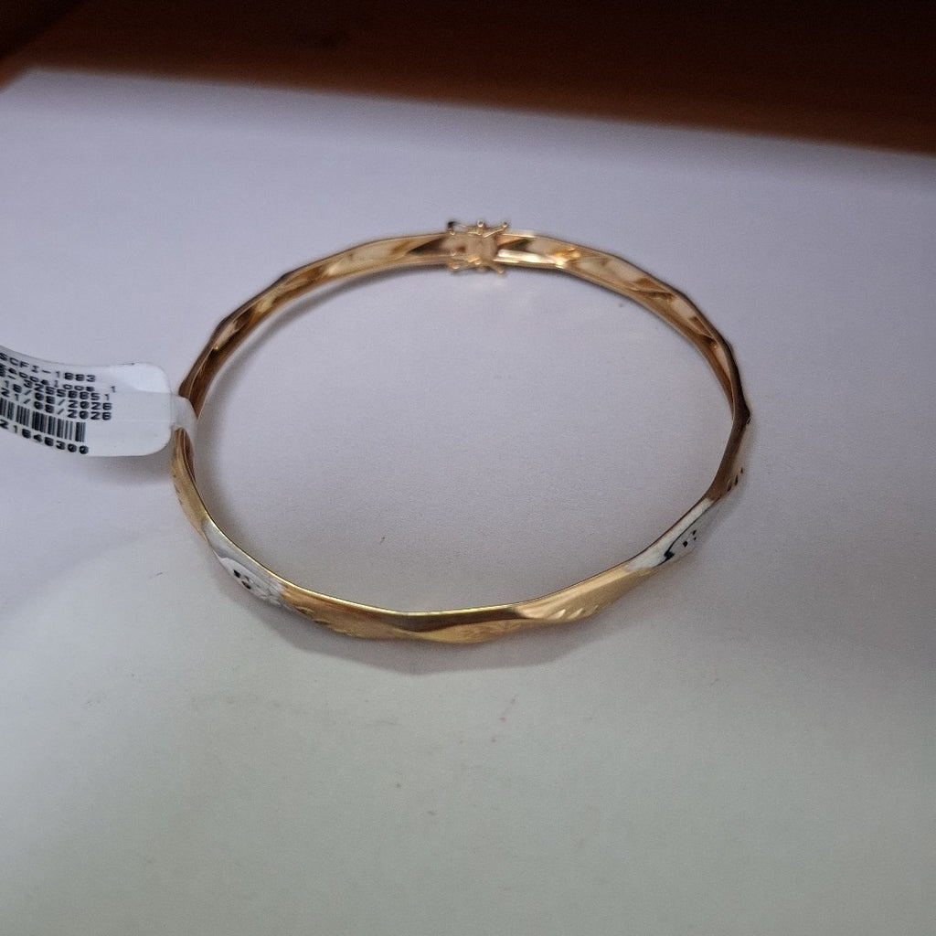 PULSERA RIGIDA ORO 14 K 4,50 GRMS (SEMINUEVO)