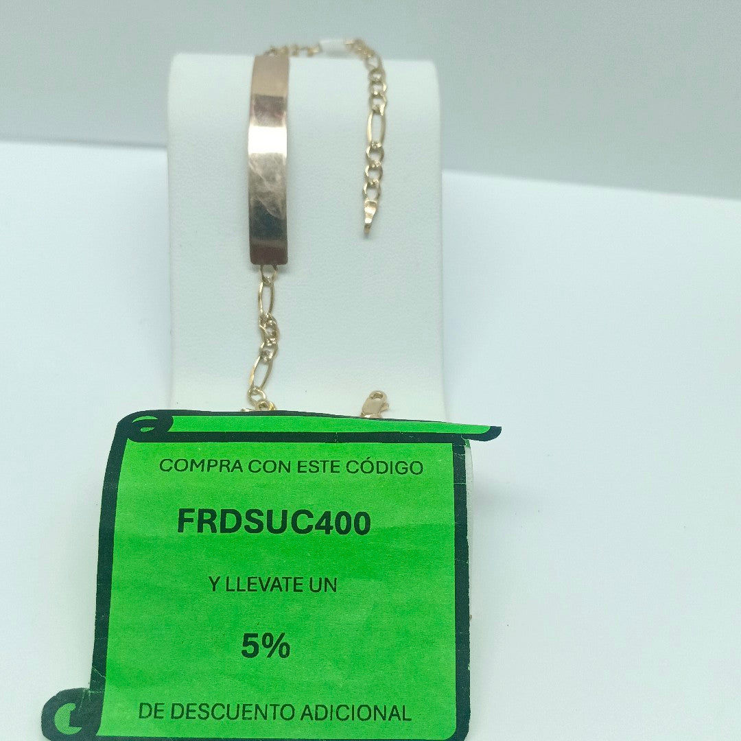 ESCLAVA ORO 8 K 4.1 GRMS (SEMINUEVO)