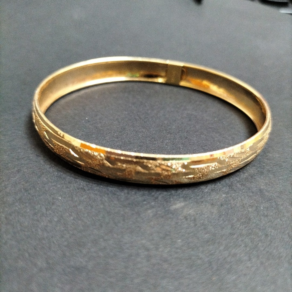 PULSERA RIGIDA ORO 14 K 6,10 GRMS (SEMINUEVO)