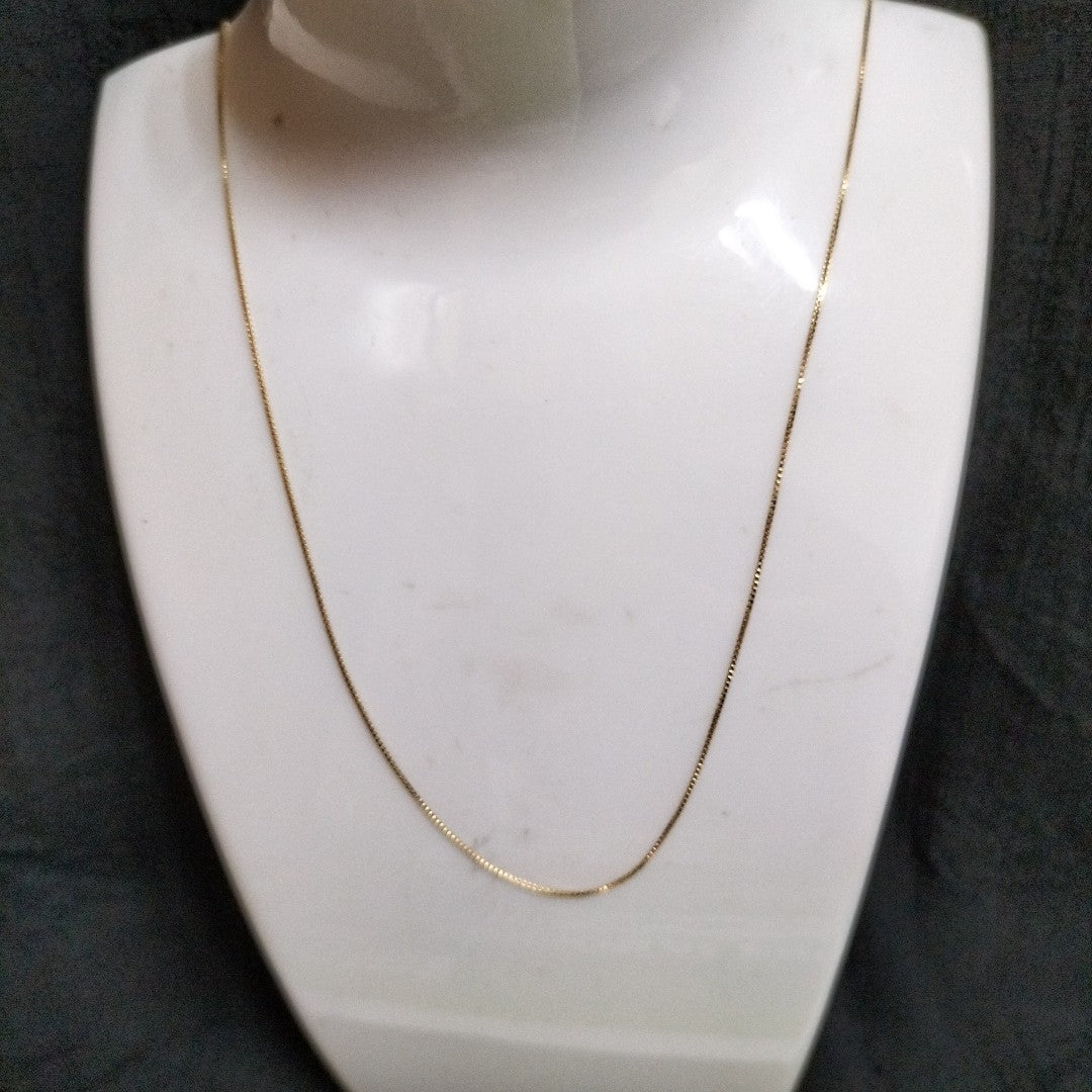 CADENA VENECIANO 14K 55 CM 1.7 GR (NUEVO)