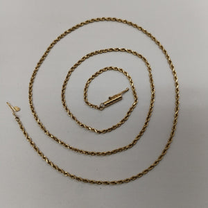 CADENA ORO 14 K 3.6 GRMS (SEMINUEVO)