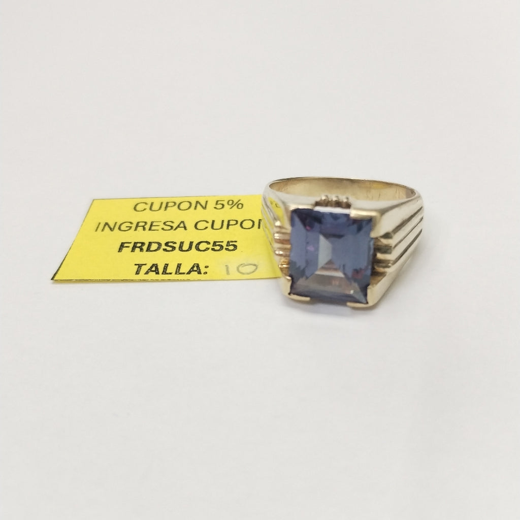 ANILLO ORO 10 K 7,60 GRMS (SEMINUEVO)