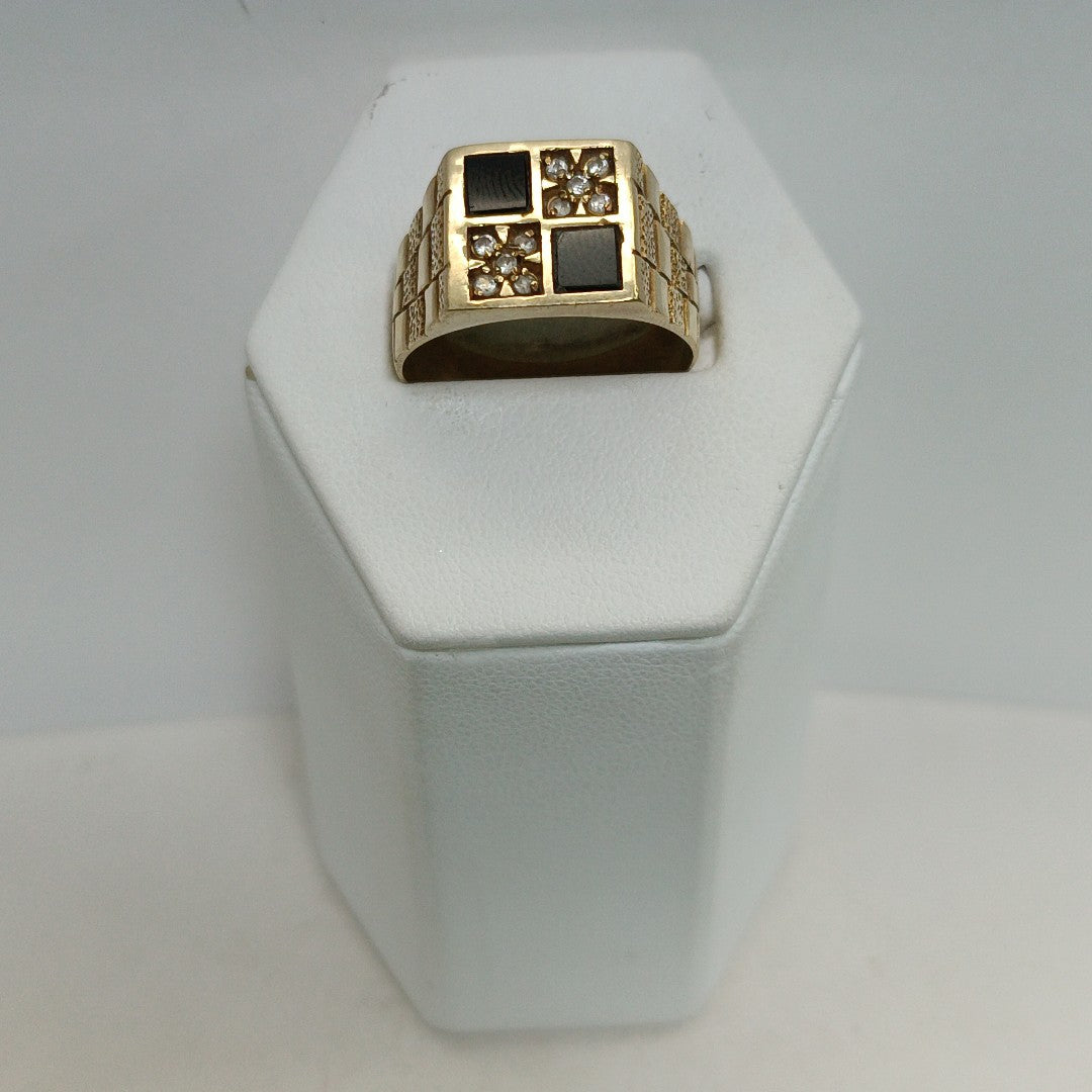 ANILLO ORO 10 K 6.1 GRMS (SEMINUEVO)