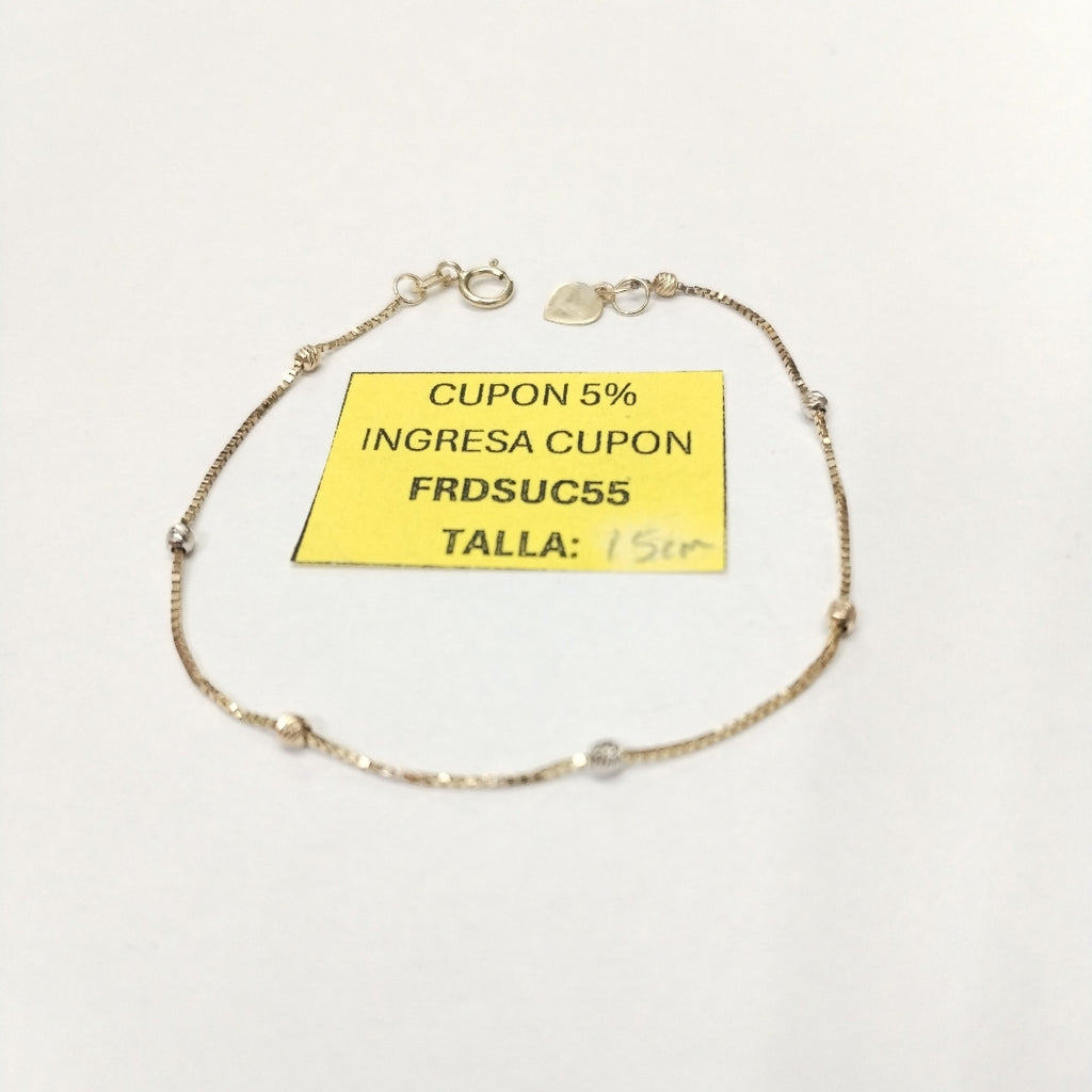 PULSERA ORO 10 K 0.7 GRMS (SEMINUEVO)