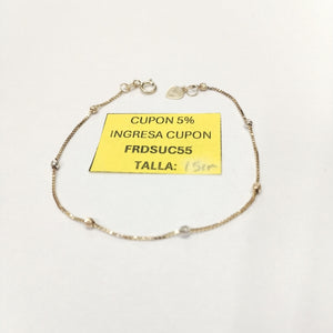 PULSERA ORO 10 K 0.7 GRMS (SEMINUEVO)