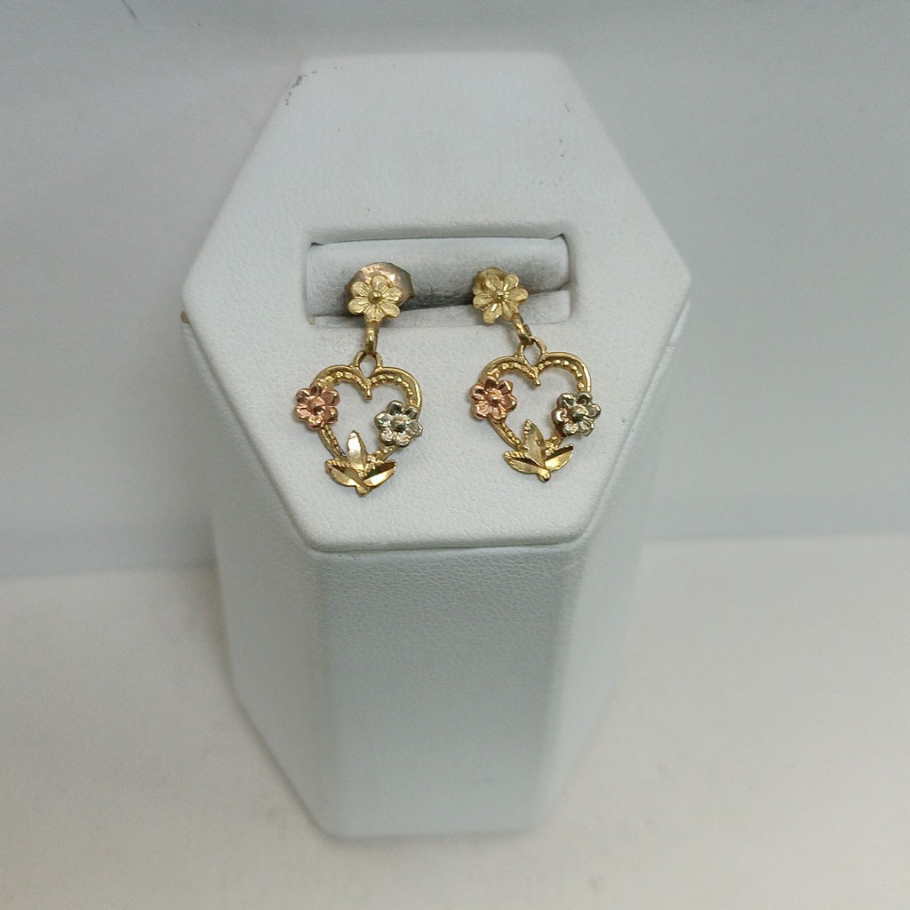 BROQUELES PAR ORO 14 K 1,60 GRMS (SEMINUEVO)