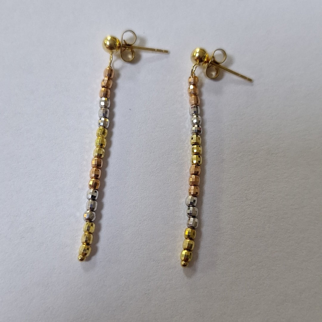 BROQUELES PAR ORO 14 K 2 GRMS (SEMINUEVO)