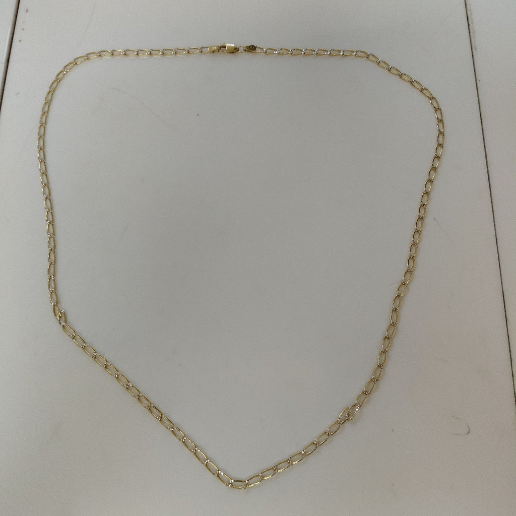 CADENA ORO, RODIADO 14 K 8.9 GRMS (SEMINUEVO)