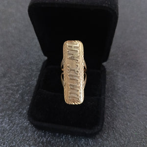 ANILLO ORO 10 K 5.4 GRMS (SEMINUEVO)