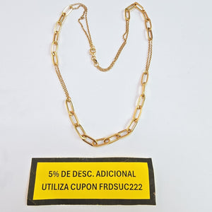 CADENA ORO 14 K 6,70 GRMS (SEMINUEVO)