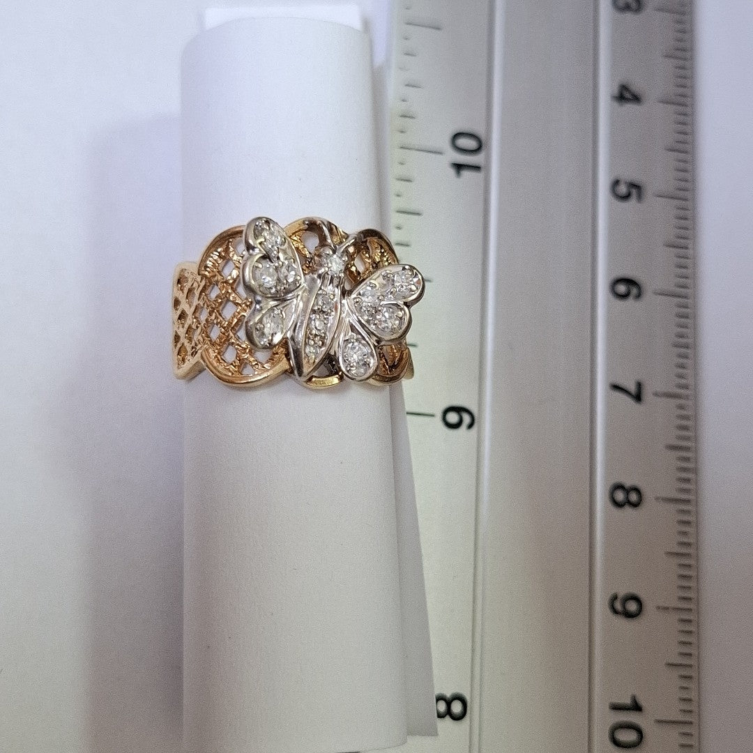 ANILLO ORO 14 K 5,20 GRMS (SEMINUEVO)