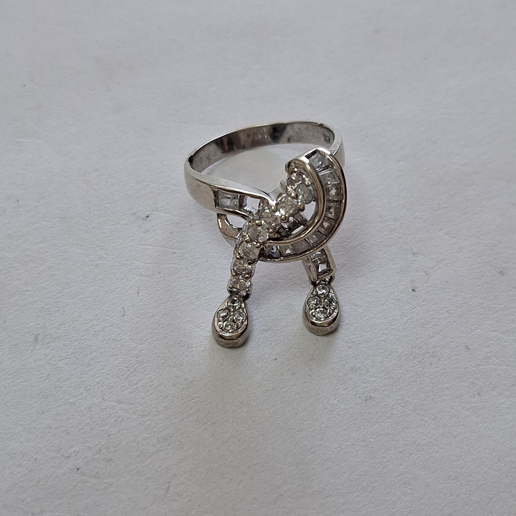 ANILLITO ORO BLANCO 10 K 4,50 GRMS (SEMINUEVO)