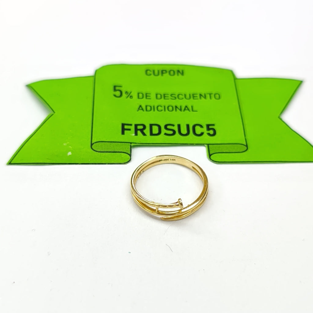 ANILLITO ORO 14 K 1.8 GRMS (SEMINUEVO)