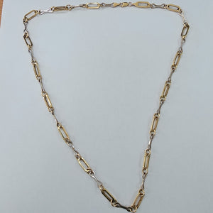 CADENA ORO,ORO BLANCO 14 K 8,40 GRMS (SEMINUEVO)