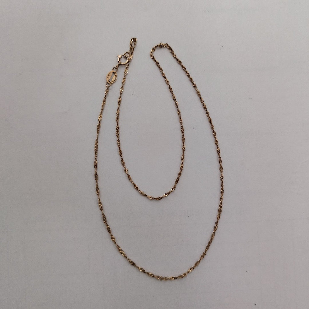 CADENA ORO 10 K 0,80 GRMS (SEMINUEVO)