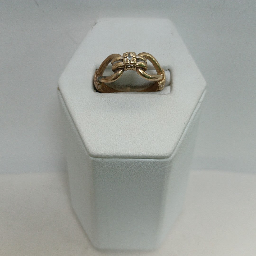 ANILLO ORO 10 K 3,70 GRMS (SEMINUEVO)