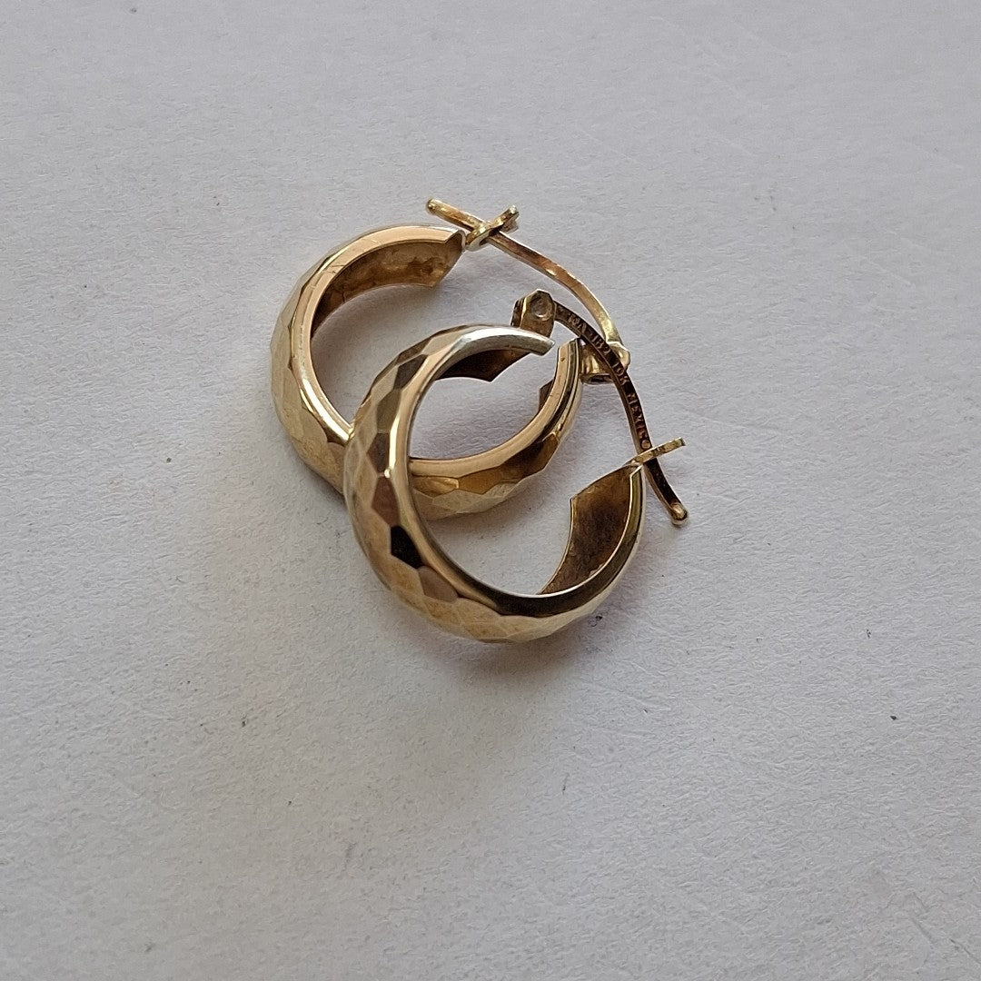 ARRACADAS PAR ORO 10 K 1.9 GRMS (SEMINUEVO)