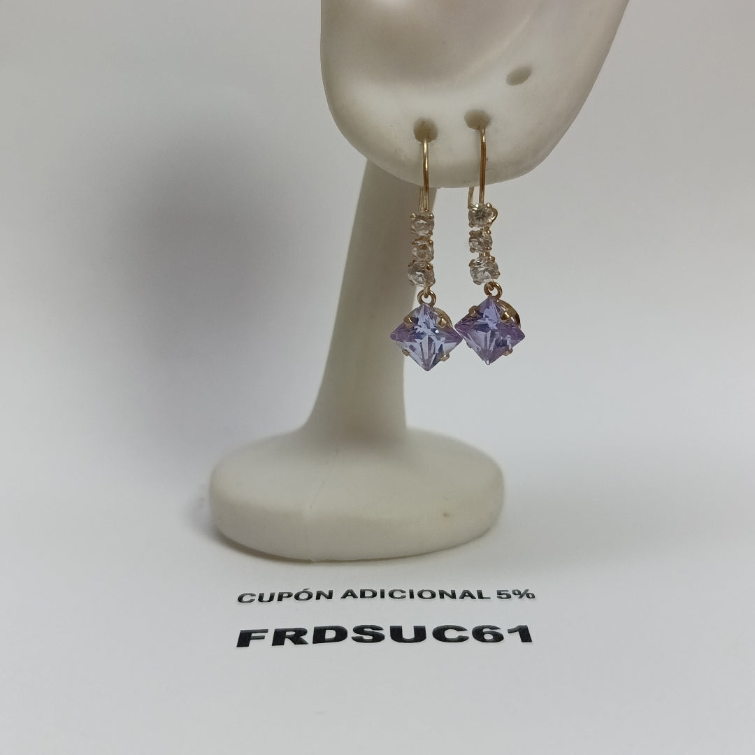ARETES PAR ORO 10 K 1.5 GRMS (SEMINUEVO)