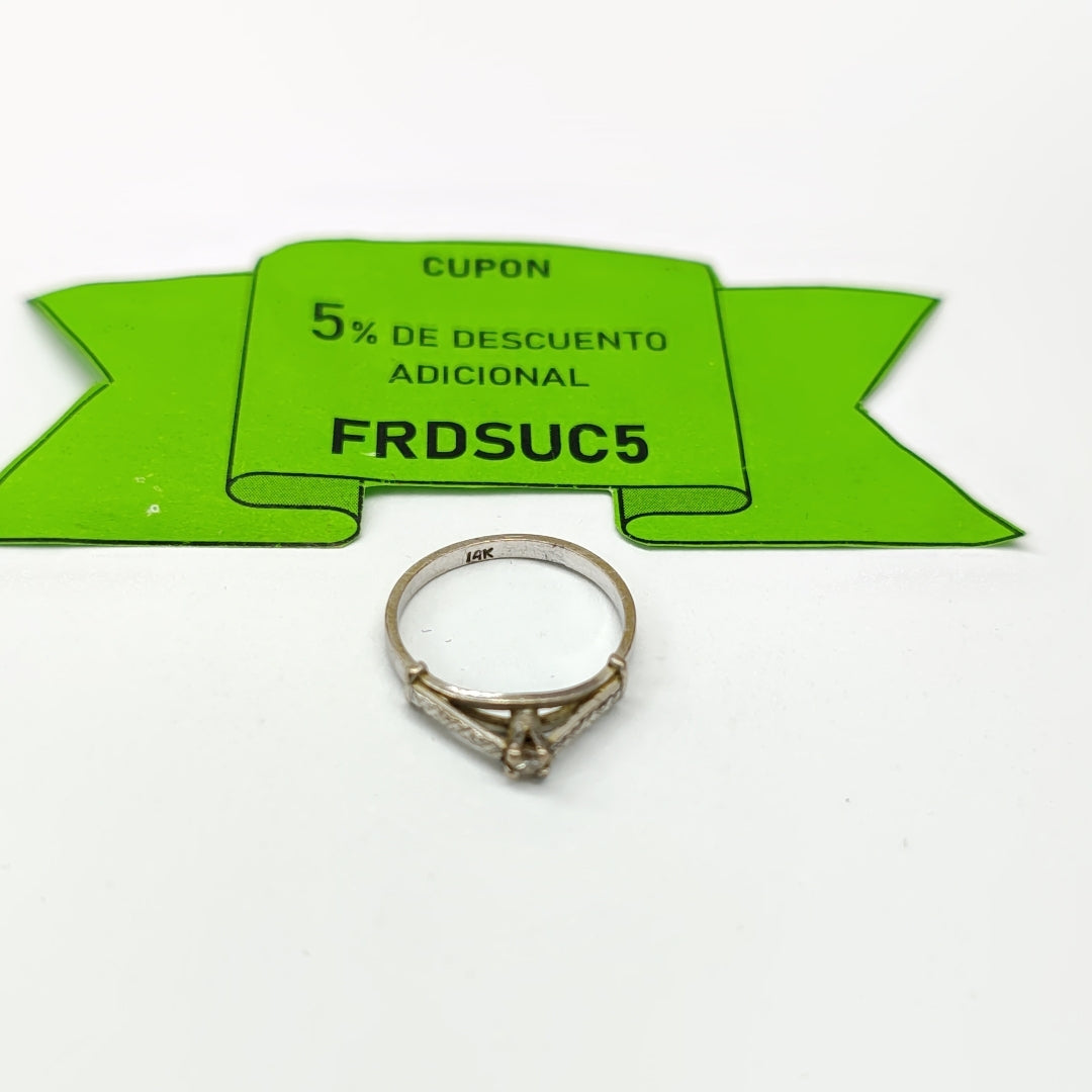 ANILLO ORO 14 K 1.8 GRMS (SEMINUEVO)