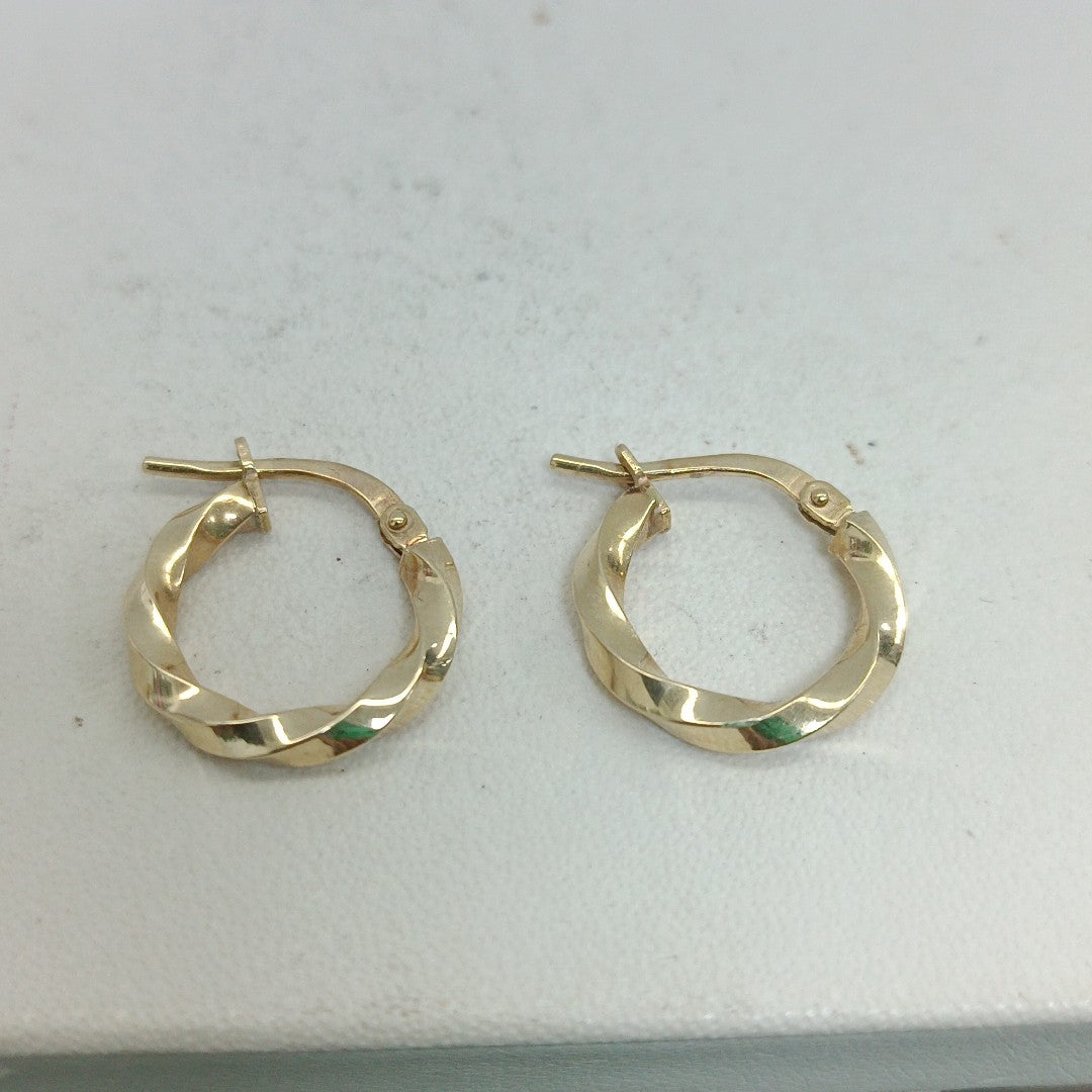 ARRACADAS PAR ORO 14 K 1.3 GRMS (SEMINUEVO)