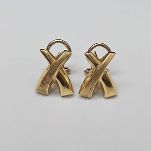 ARETES PAR ORO 14 K 3,90 GRMS (SEMINUEVO)