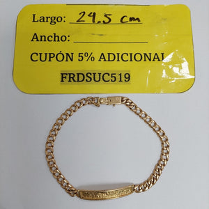ESCLAVA ORO 18 K 20.4 GRMS (SEMINUEVO)