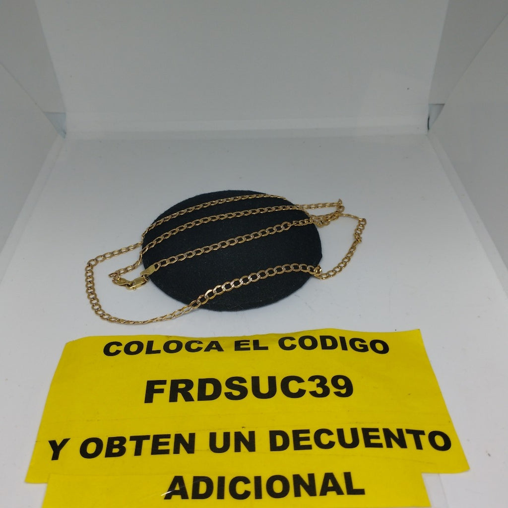CADENA ORO 14 K 5.7 GRMS (SEMINUEVO)
