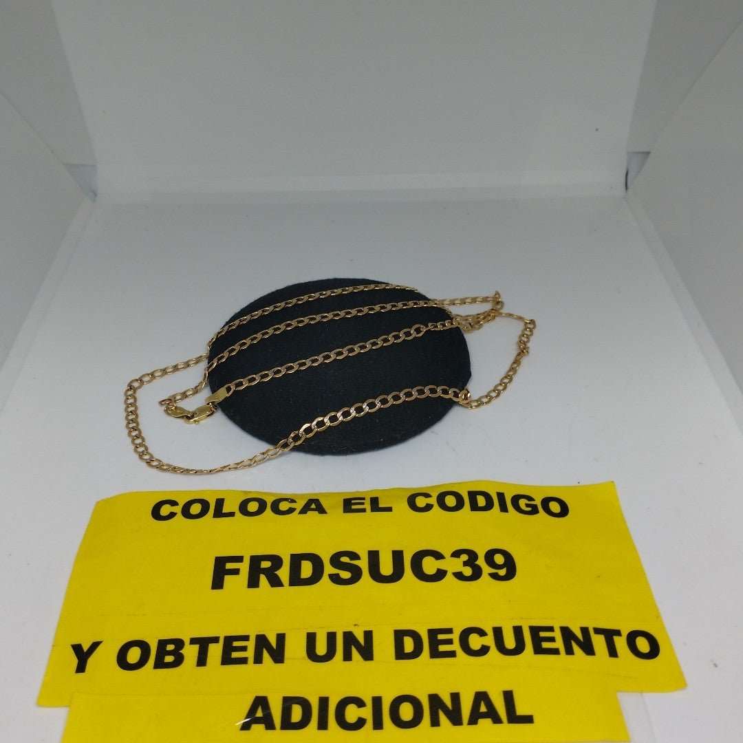 CADENA ORO 14 K 5.7 GRMS (SEMINUEVO)