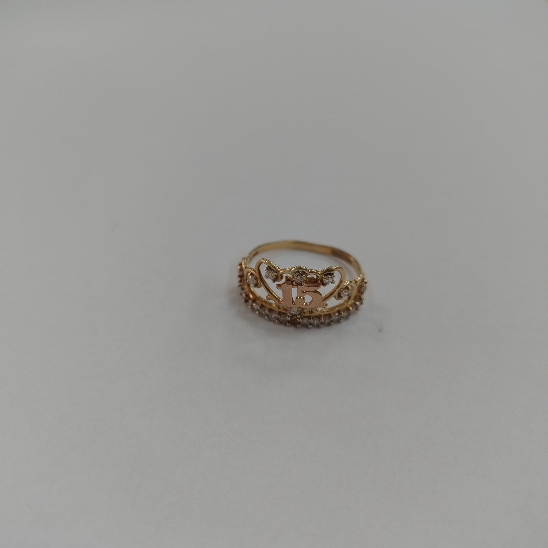 ANILLITO ORO 14 K 1.7 GRMS (SEMINUEVO)