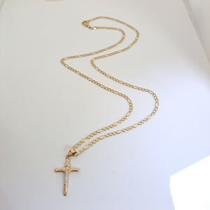 CADENA, CRUCIFIJO ORO 10 K 5.2 GRMS (SEMINUEVO)