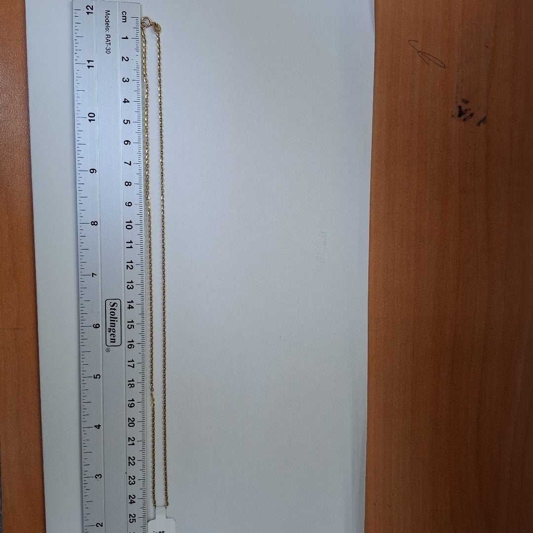 CADENA ORO 14 K 2.2 GRMS (SEMINUEVO)