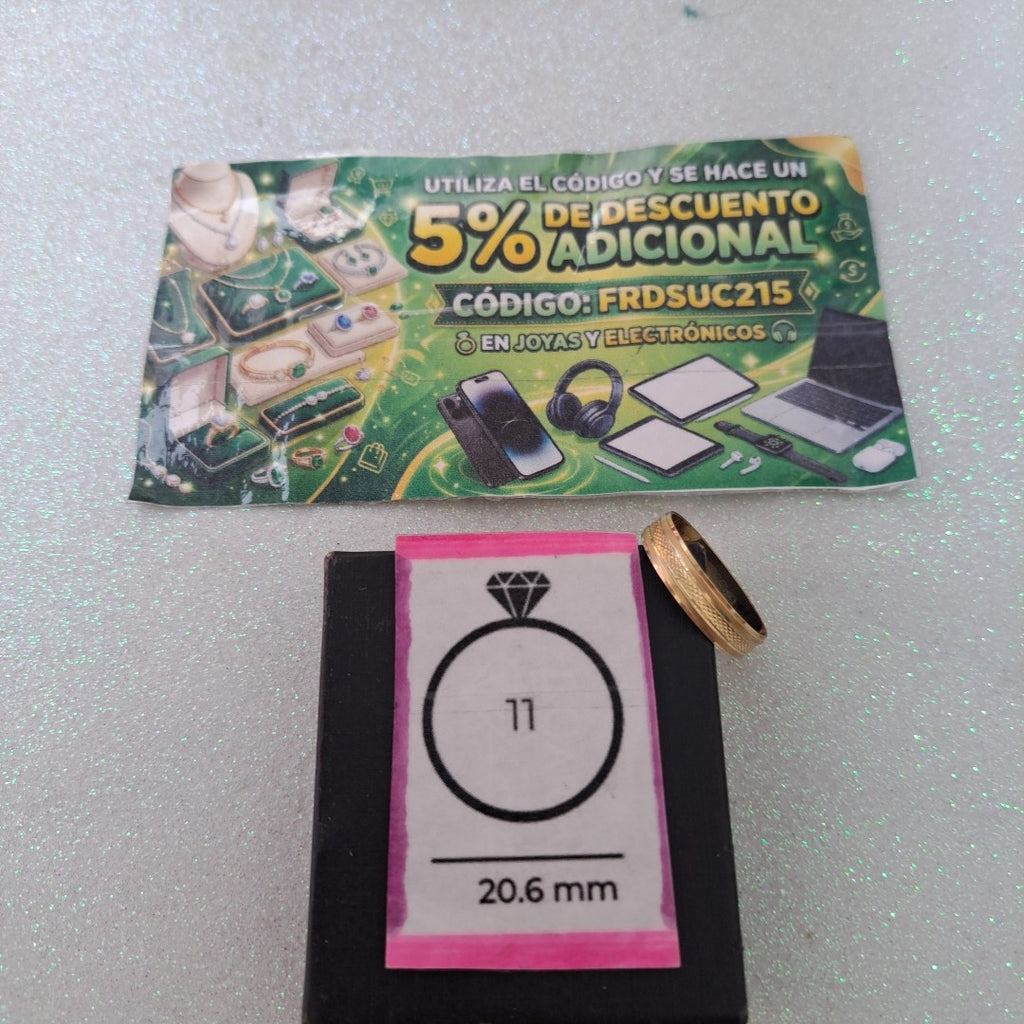 ARGOLLA ORO 10 K 1.5 GRMS (SEMINUEVO)