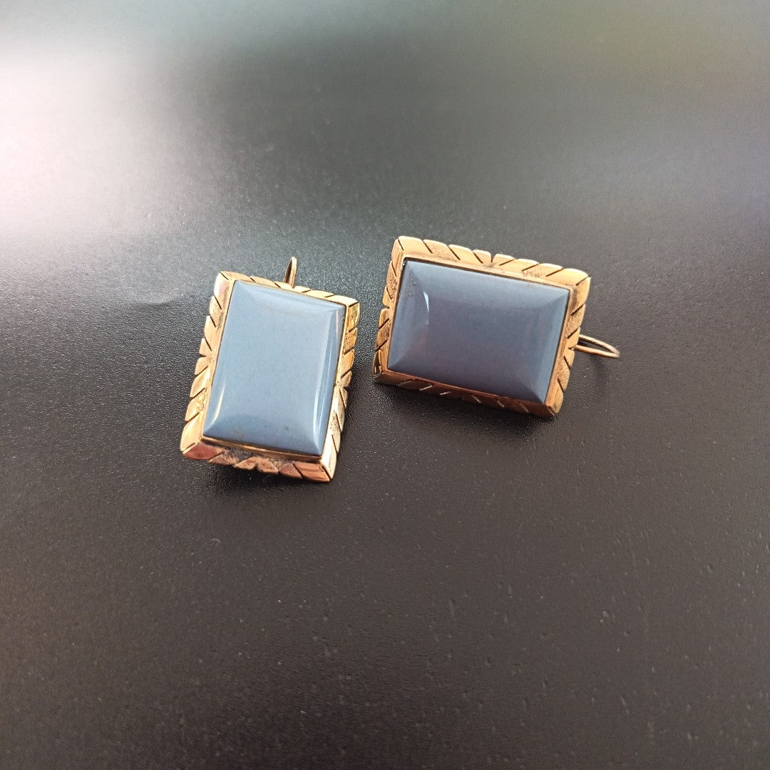 ARETES PAR ORO 14 K 10.8 GRMS (SEMINUEVO)