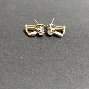 ARETES PAR ORO 14 K 5,00 GRMS (SEMINUEVO)